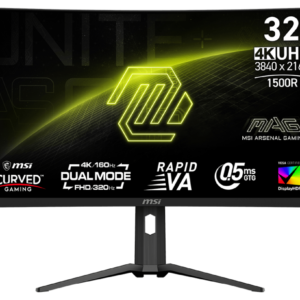 MSI MAG 321CUPDF | 32" Dual Mode VA 0.5ms