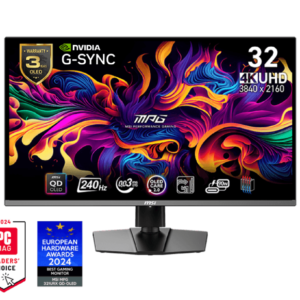MSI MPG 321URX QD-OLED | 32" UHD 240Hz