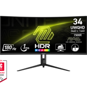 MSI MAG 342CQR E2 | 34" UWQHD VA 180Hz