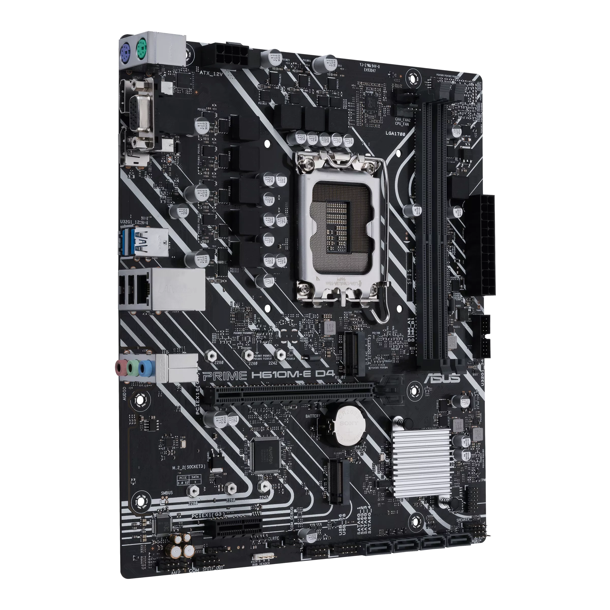 Asus Prime H610M-E D4 Motherboard - Image 2
