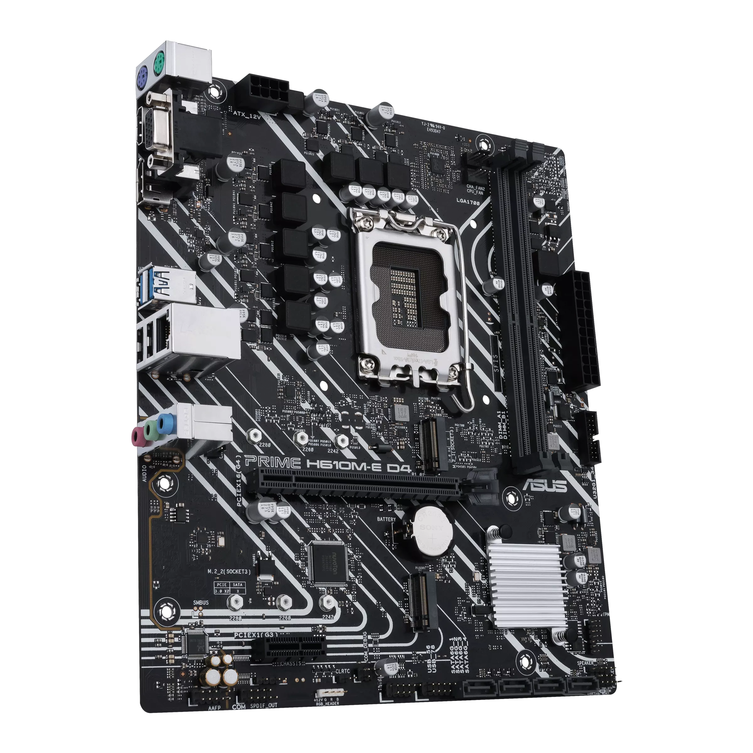 Asus Prime H610M-E D4 Motherboard - Image 3