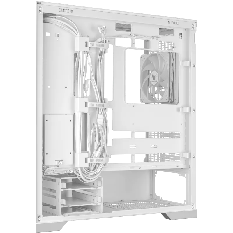 Asus TUF Gaming GT302 ARGB PC Case White - Image 4