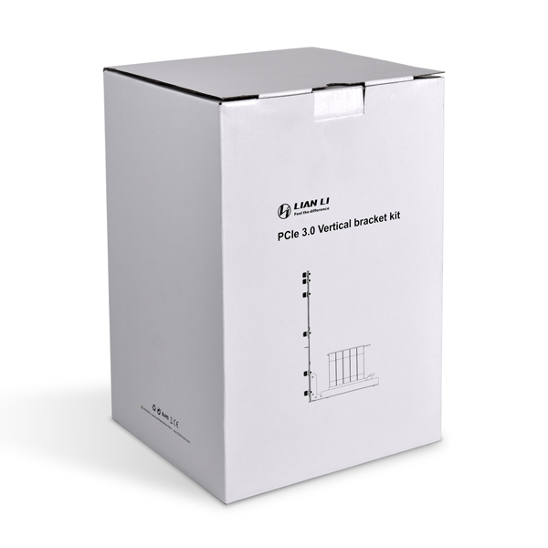 Lian Li O11D Mini PCIe 4.0 Vertical Bracket Kit - White